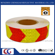 Self-Adhesive PVC Arrow Reflective Safety Warning Conspicuity Tape (C3500-AW)